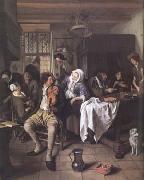 Jan Steen Interior of a Tavern (mk25 Spain oil painting reproduction